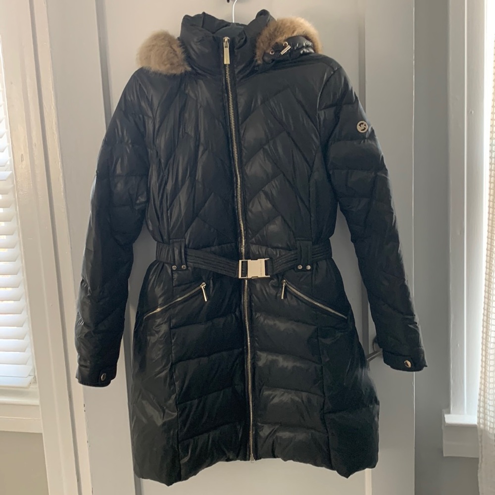 Michael Kors Long Puffer Jacket
